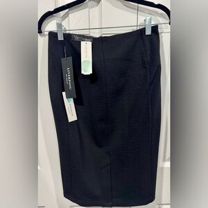 Liverpool Navy Blue Pencil Skirt